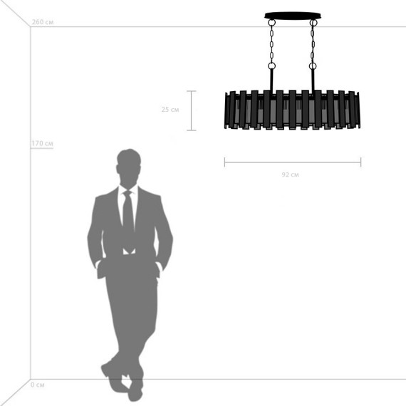 Люстра подвесная Lightstar 712162 Agave под лампы 6xE27 240W